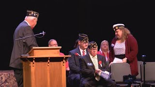 American Legion holds ceremony to honor veterans
