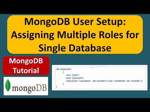 MongoDB User Setup: