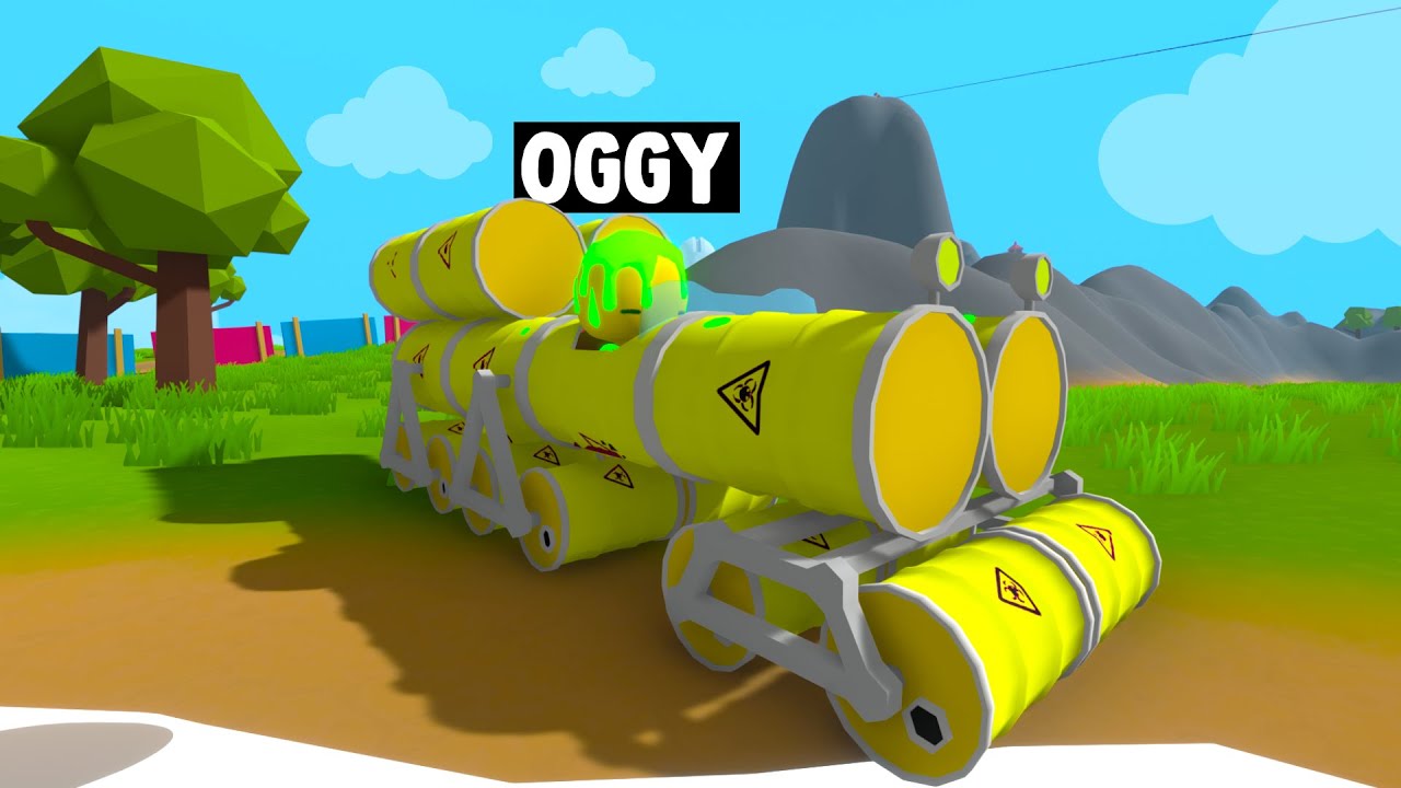 OGGY AND JACK Found a Secret TOXIC WASTE CAR! - WOBBLY LIFE
