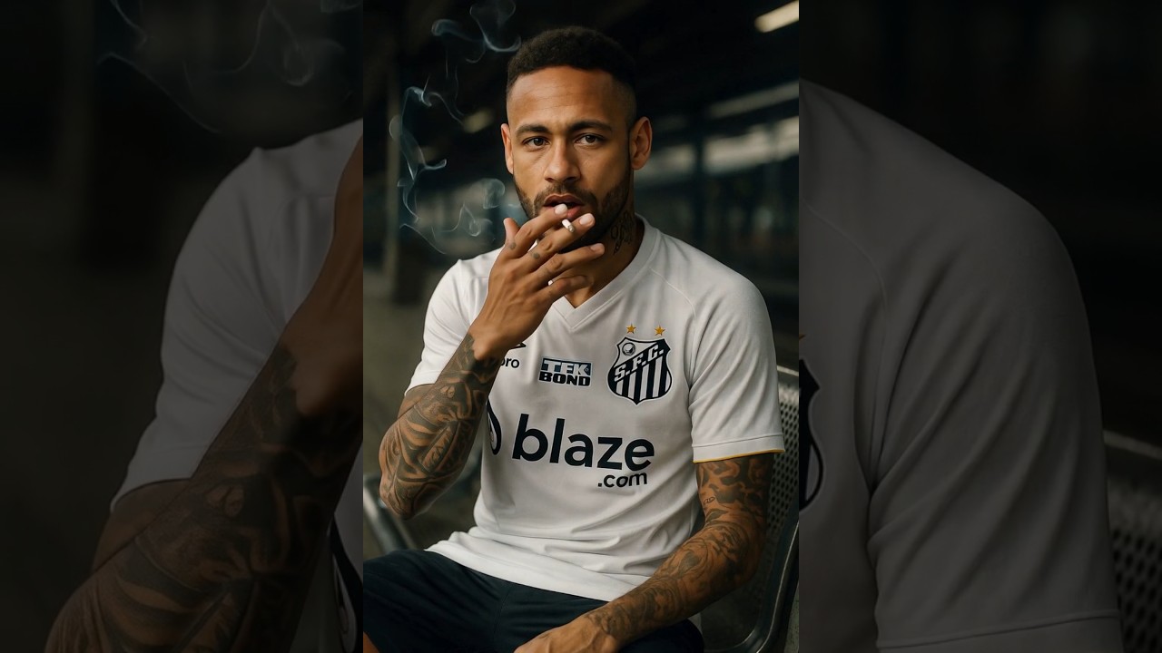 Neymar is smoking 🚬 