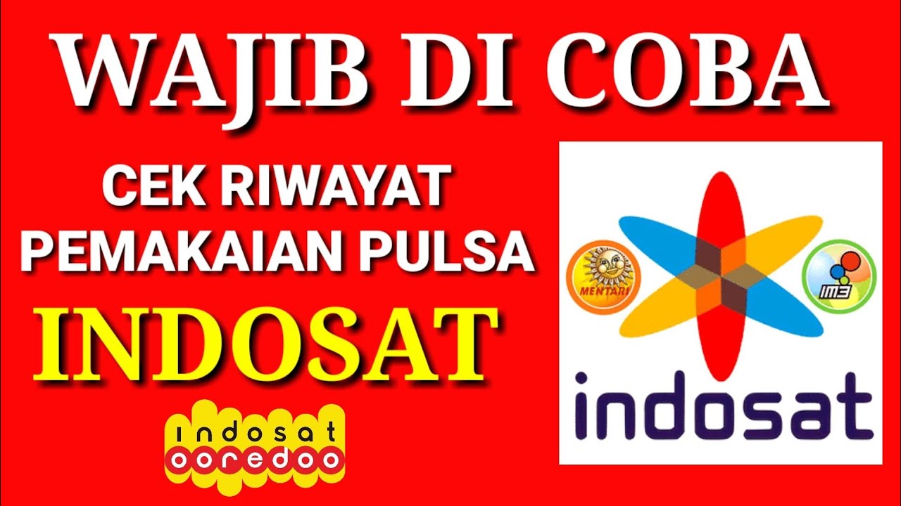 Cara cek riwayat pemakaian pulsa indosat untuk riwayat pemakaian sms,untuk riwayat pemakaian telepon. 