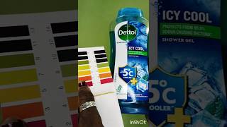 pH Level Test Of Dettol Body Wash | Episode 5 || #shorts #trending #skincare