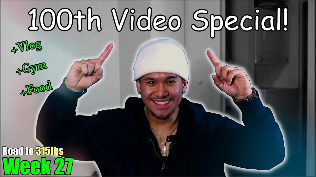 I Can't Believe This Happened on My 100th Video! | Week 27 | Road to 315lbs