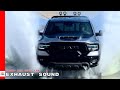 2021 Ram 1500 TRX Hellcat Truck Exhaust Supercharger and Engine Sound