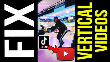 HOW TO REMOVE BLACK BARS FROM YOUTUBE VIDEOS: Make vertical video for YouTube