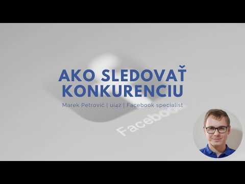 Facebook reklama: Ako sledovať konkurenciu na Facebooku