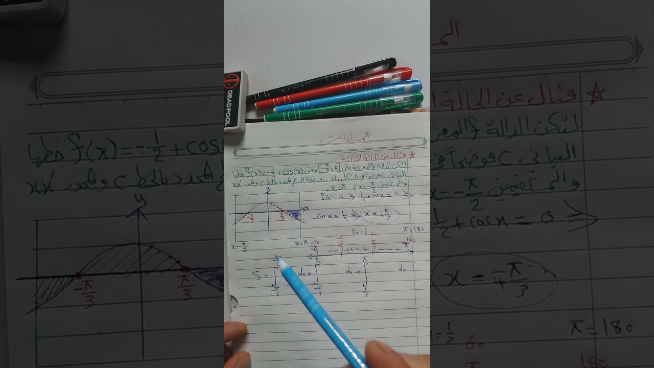 (3) مثال ممتع عن الحالة الثالثة للمساحات.