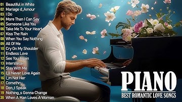 Thumbnail of 100 Best Beautiful Piano Love Songs Ever - Great Relaxing Romantic Piano Instrumental Love Songs