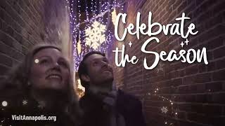 Snow, Lights, and Waterfront Nights: Winter Magic in Annapolis and Anne Arundel County (30 Seconds)