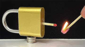 Unlocking Locks with a Match – The Crazy Way to Open Every Lock in Your House Without a Key!
