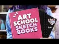 My Art School Sketchbooks! // messy sketches, ideas, mindmaps (sketchbook tour)