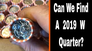 Hunting 4 Boxes of Quarters For The 2019 W and Silver!
