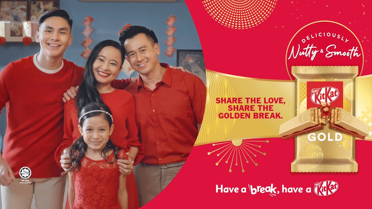 Share the Love, Share the Golden break with the deliciously nutty & smooth KITKAT Gold  🎉