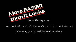 A Simple Algebra Problem