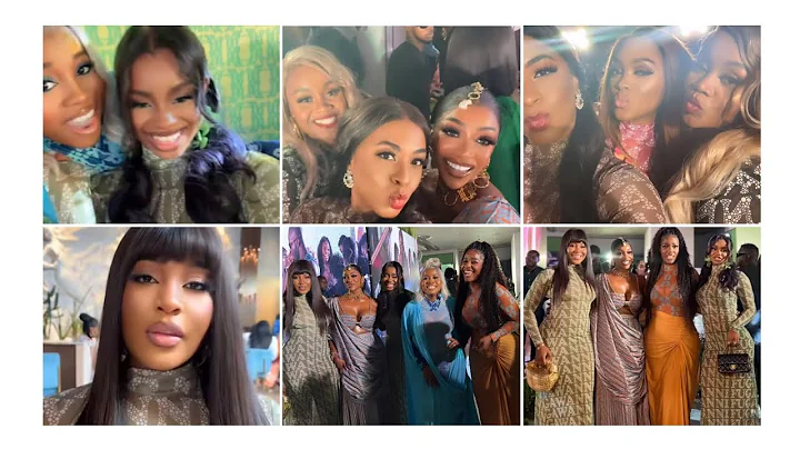 Veekee James, Hilda bacci, Erica, Priscilla Ojo and other celebrities present at lagos fashion week