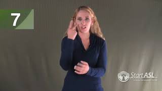 ASL 2 Unit 6 - Pluralization Practice 6.1
