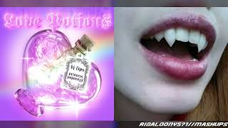 Love Potions X Ecstacy - Bjlips & Suicidal-Idol Sped Up Mashup