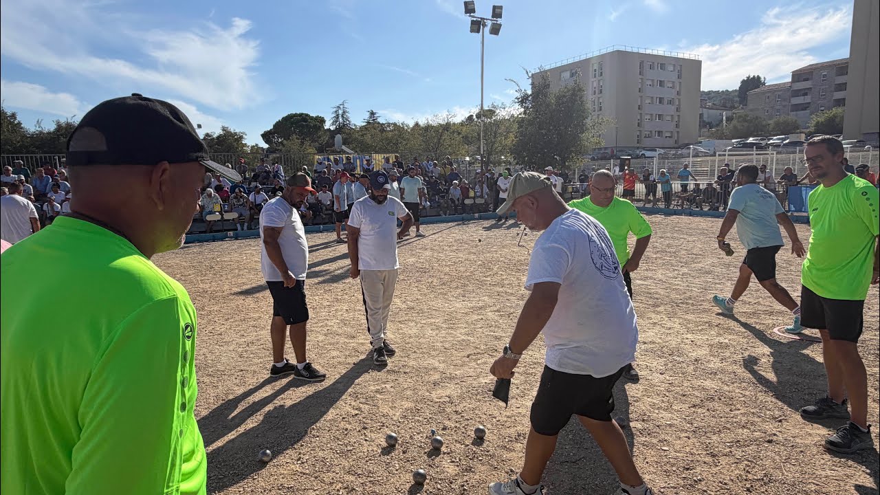 Miniature : Cadrage Bourg Saint Andéol Pétanque National | Feltain vs SanMarty
