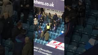 Millwall v Wigan | Wigan fans told off at HT