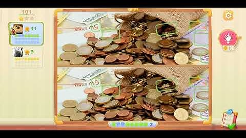 5 Differences Online Game level 101 part 2