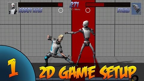 How To Set Up A 2D Fighting Game: Universal Fighting Engine 2 Game Creation Part 1
