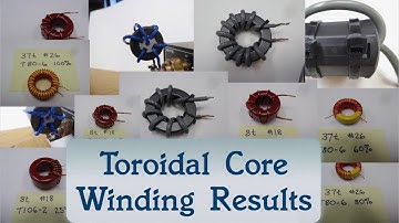 #66: Toroidal Core Winding Results