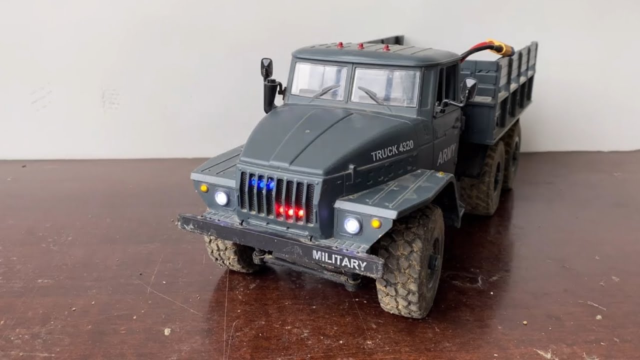 RC Army Truck 4320 6WD Assemble & Testing - Rc Unboxing Ark