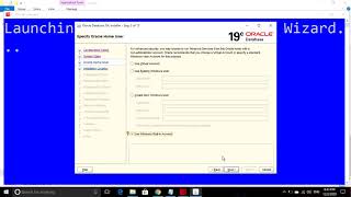 oracle 19c and sql developer installation on windows