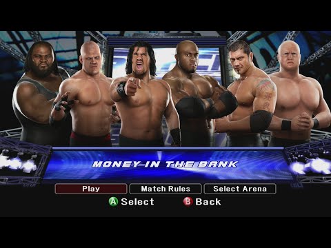 WWE SMACKDOWN! VS. RAW 2008: MONEY IN THE BANK LADDER MATCH I GAMEPLAY I GAMES HD