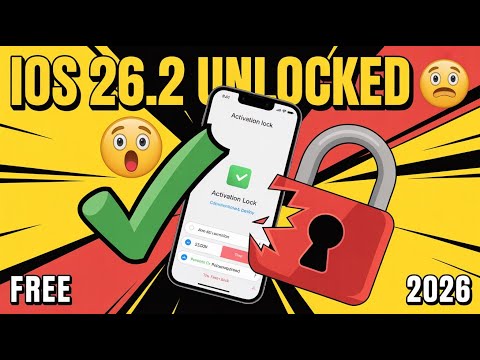 iPhone iCloud Activation Lock Bypass iOS 26.2 (2026) 🔓 FREE Working Method