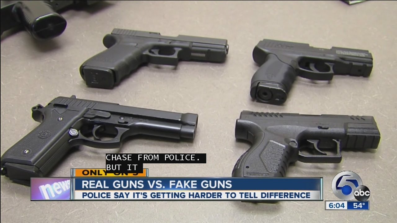 Bedford Police confiscate 4 fake guns during foot chase with suspects ...
