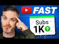 How to Get Your First 1,000 Subscribers on YouTube in 2024