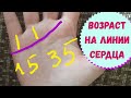 Возраст на линии сердца/Как установить? Любовь, брак на руке, линии брака, влияния/Хиромантия