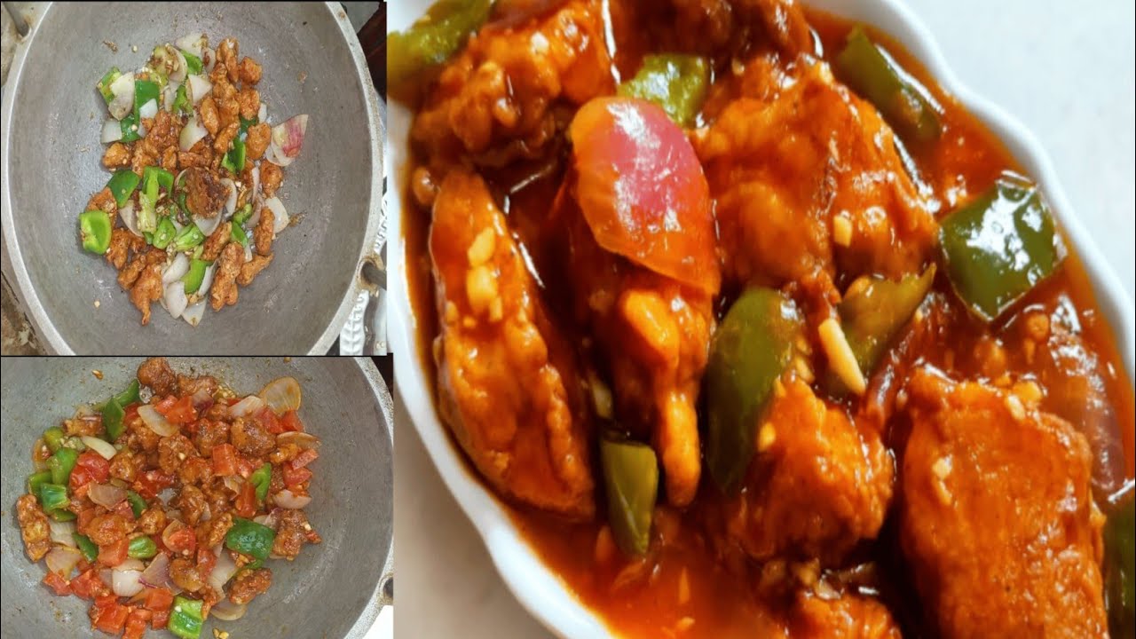 Restaurant style gravy chili chiken recipe  / সবচেয়ে সহজ পদ্ধতিতে গ্রেভি চিলি চিকেন @EzzeRecipe 