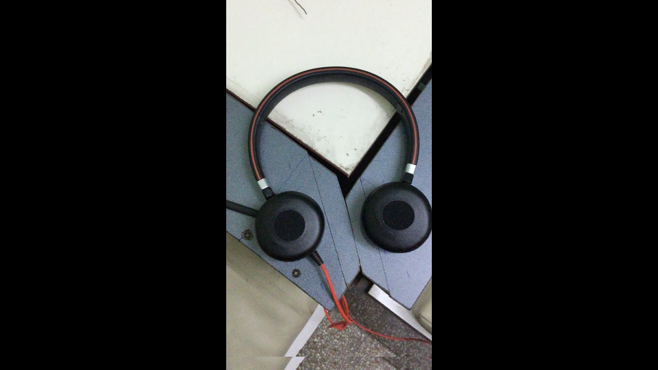 Jabra 40MS headphones fix . YouTube