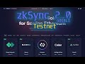 тестнет ZKSync 2.0