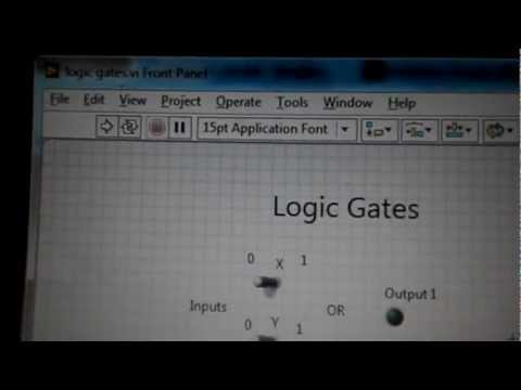 LabVIEW : Logic Gates