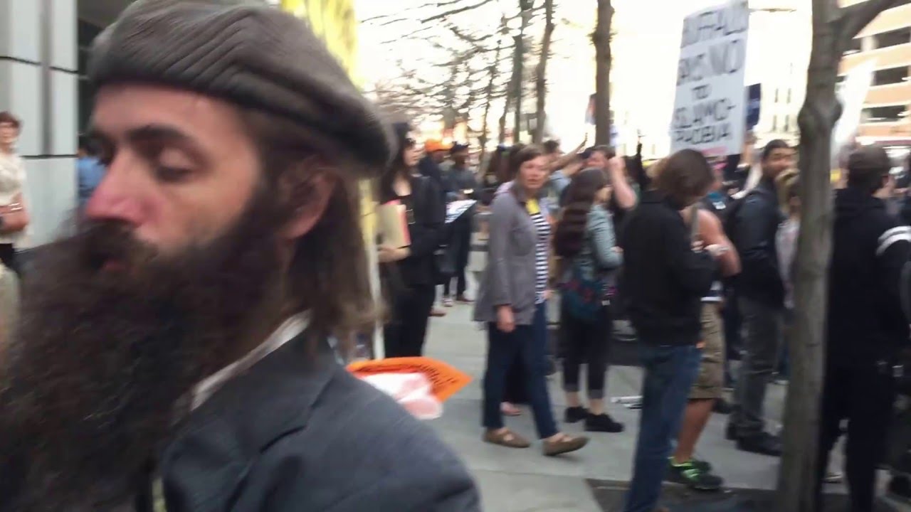 Rod Webber Interview (pt.2) Buffalo Trump protest 4/18/16