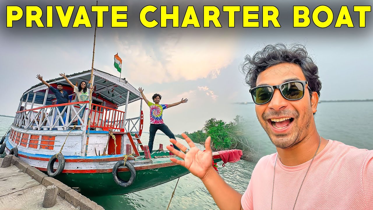 Puri PRIVATE BOAT Leli Rent Pe Sundarbans Dekhne Ke Liye