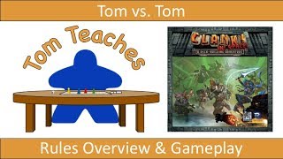 Tom Teaches Clank In Space (Rules Overview & 2-Player Gameplay)