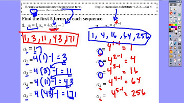 Arithmetic Sequences Intro