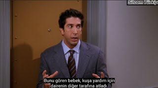 Friends Rachel Emmayı Içeride Unutur, Rossun Bebek Ve Kartalla Ilgisi Garip Hikayesi Türkçe