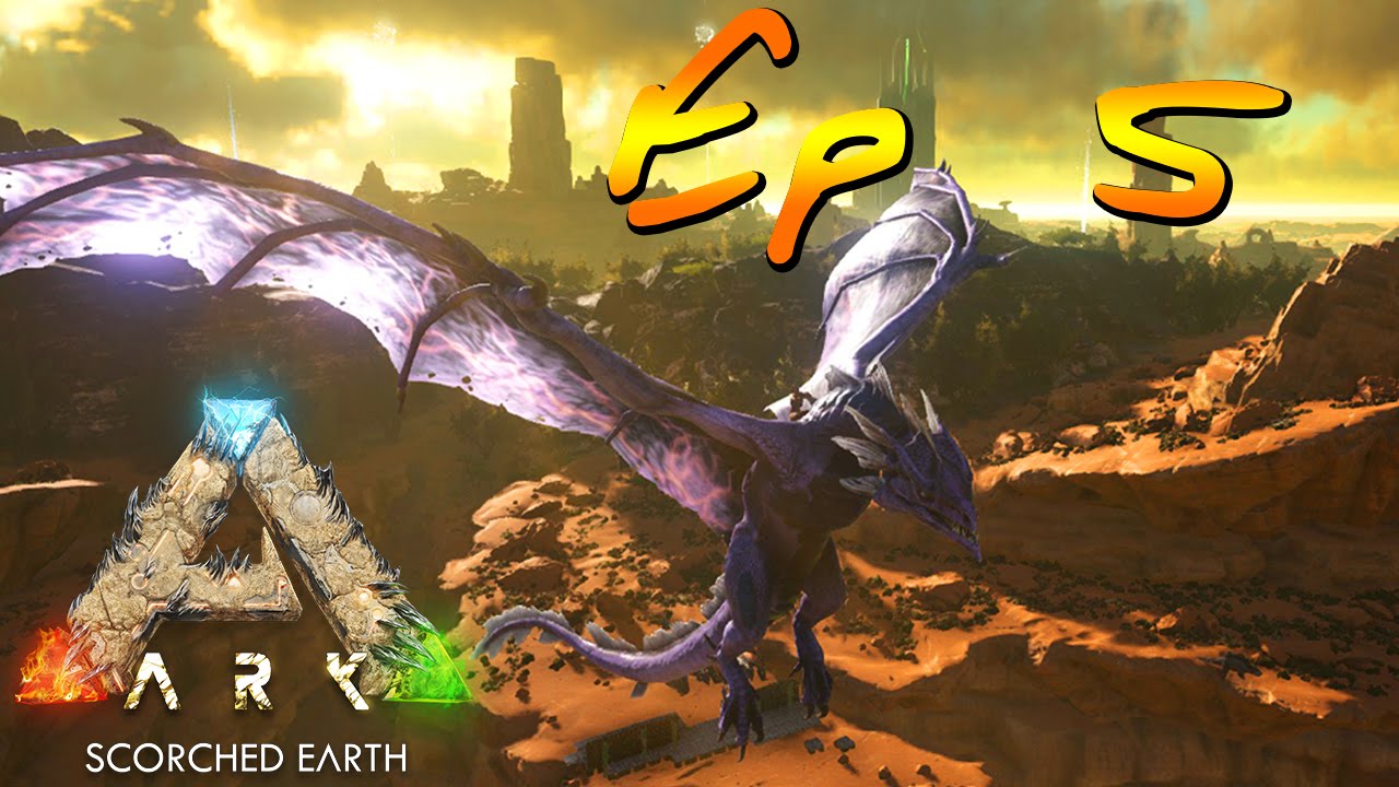 ARK : Scorched Earth - Ep. 5 ~ 140 LIGHTNING WYVERN BABY! Pooping Evolved