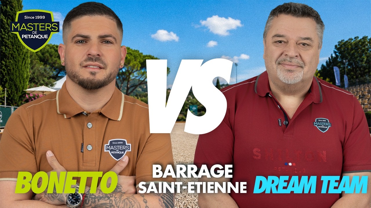 Miniature : MASTERS DE PÉTANQUE 2026 : Le replay du barrage BONETTO vs DREAM TEAM à Saint-Etienne