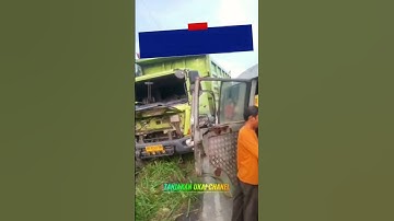 ADU BANTENG DUMTRUCK DENGAN MINIBUS #automobile #supirtruk #driver #supironline #pejuangrupiah