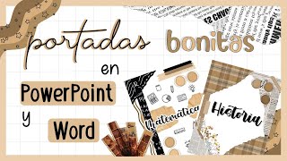 PORTADAS VINTAGE EN WORD Y POWERPOINT PT 1 - thptnganamst.edu.vn