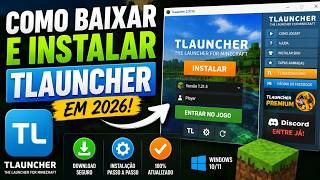 Como Baixar e Instalar o TLauncher em 2026 (Atualizado) | Passo a Passo Completo para PC