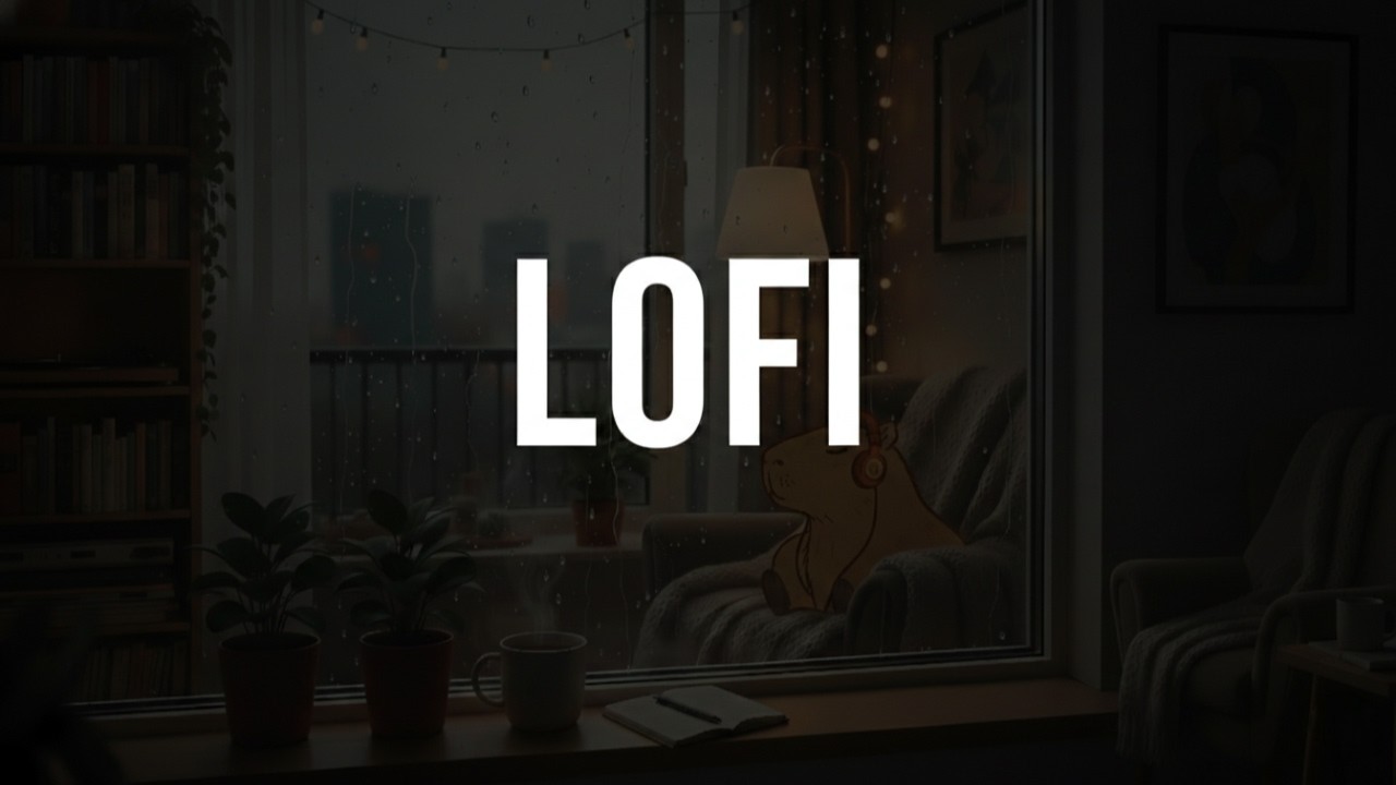 Rainy moments: lofi hip hop for solitary and productive nights 🌧️