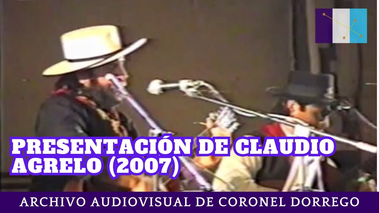 Presentación de Claudio Agrelo (2007)
