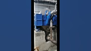 food waste treatment project site - decanter centrifuge #decanter #project #separation #centrifuge